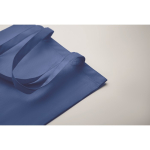 Non-woven RPET boodschappentas met lange hengsels 80 g/m2 kleur koningsblauw foto bekijken derde weergave
