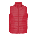 Dames bodywarmer met zijzakken SOL'S Stream 280 g/m² kleur rood vijfde weergave