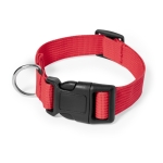 Polyester huisdierhalsband met verstelbaar lint en kliksluiting tweede weergave