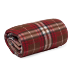 Promotionele RPET fleecedeken met hoes 180 g/m2 Gstaad kleur rood  negende weergave