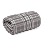 Promotionele RPET fleecedeken met hoes 180 g/m2 Gstaad kleur grijs  negende weergave