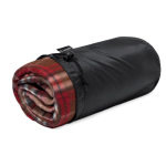 Promotionele RPET fleecedeken met hoes 180 g/m2 Gstaad derde weergave