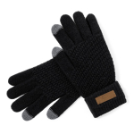 Tactiele RPET-handschoenen met logo printlabel Winter vierde weergave