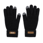 Tactiele RPET-handschoenen met logo printlabel Winter met jouw bedrukking