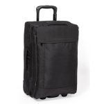 Trolley bedrukken met stevige basis en dubbel compartiment RPET 600D tweede weergave