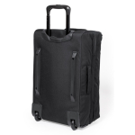 Trolley bedrukken met stevige basis en dubbel compartiment RPET 600D derde weergave