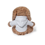 Konijnvormig pluche met een aanpasbaar wit sweatshirt vijfde weergave