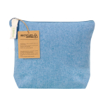 Gerecyclede katoenen toilettassen 140 g/m2 Tetiaroa kleur blauw  negende weergave