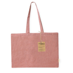 Tas van 100% gerecycled katoen met lange handvaten, 220 g/m2 zevende weergave