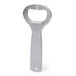 Opener van gerecycled aluminium met handvat om op te hangen kleur zilver  negende weergave