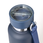 Roestvrijstalen thermoskan van 500 ml met 300 ml glas en handvat vierde weergave