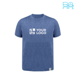 Kinder T-shirt van gerecycled katoen en RPET 150 g/m2 met jouw bedrukking