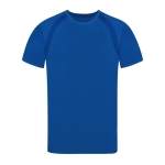 Sportshirt van 100% ademend polyester 135 g/m2 kleur blauw  negende weergave