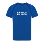 Sportshirt van 100% ademend polyester 135 g/m2 met jouw bedrukking
