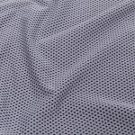 Sportshirt van 100% microgeperforeerd polyester 135 g/m2 kleur grijs