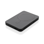 Draadloze powerbank met magneet en stroomindicator 5.000 mAh kleur zwart