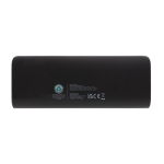 Pocket powerbank voor diverse apparaten 20.000 mAh kleur zwart vierde weergave