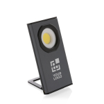 Werklamp met superheldere COB- en stafunctie kleur grijs met afdrukgebied