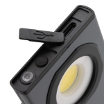 Werklamp met superheldere COB- en stafunctie kleur grijs zesde weergave