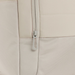 RPET reistas met groot vak en trolleyband kleur beige zevende weergave