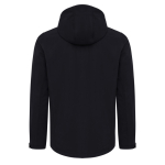 Softshell herenjas, casual fit, 300 g/m2 Iqoniq kleur zwart tweede weergave
