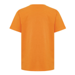 Kinder T-shirt van gerecycled katoen, 160 g/m2 Iqoniq kleur oranje tweede weergave