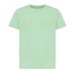 Kinder T-shirt van gerecycled katoen, 160 g/m2 Iqoniq kleur olijfgroen
