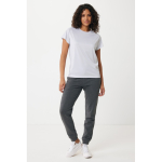 Sport T-shirt van gerecycled polyester, 150 g/m2 Iqoniq kleur lichtgrijs vijfde weergave met model