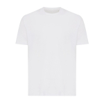 Unisex T-shirt van gerecycled katoen, slim fit, 160 g/m2 Iqoniq kleur wit