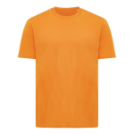 Unisex T-shirt van gerecycled katoen, slim fit, 160 g/m2 Iqoniq kleur oranje