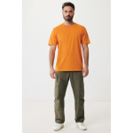 Unisex T-shirt van gerecycled katoen, slim fit, 160 g/m2 Iqoniq kleur oranje