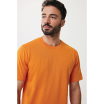 Unisex T-shirt van gerecycled katoen, slim fit, 160 g/m2 Iqoniq kleur oranje