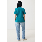 Unisex T-shirt van gerecycled katoen, slim fit, 160 g/m2 Iqoniq kleur pastel groen vijfde weergave met model