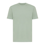 Unisex T-shirt van gerecycled katoen, slim fit, 160 g/m2 Iqoniq kleur olijfgroen