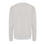 Unisex sweater van gerecycled katoen, slim fit, 280 g/m2 Iqoniq kleur lichtgrijs gemarmerd tweede weergave