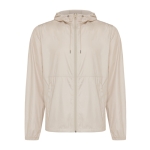 Jas van gerecycled polyester casual fit, 70 g/m2 Iqoniq kleur beige