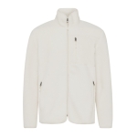 Jas van gerecycled polyester casual fit, 320 g/m2 Iqoniq kleur naturel