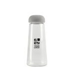 Kegelvormige RPET-fles met Easy Grip-dop 575 ml kleur doorzichtig met afdrukgebied