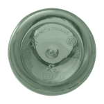 Transparante gerecyclede plastic fles met karabijnhaak 400ml tweede weergave