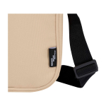 Waterafstotende crossbodytas van gerecycled polyester met vakken weergave detail 1