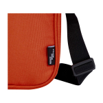 Waterafstotende crossbodytas van gerecycled polyester met vakken weergave detail 1