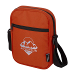 Waterafstotende crossbodytas van gerecycled polyester met vakken weergave transfer printen