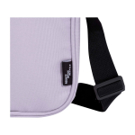 Waterafstotende crossbodytas van gerecycled polyester met vakken weergave detail 1