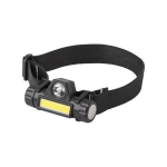 Hoofdlamp met kantelfunctie voor betere zichtbaarheid kleur zwart vierde weergave