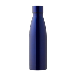 Roestvrijstalen drinkfles met bijpassende schroefdop, 500 ml kleur blauw eerste weergave