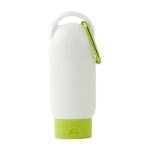 Zonnebrandcrème SPF 30 met karabijnhaak en bijpassende dop 60ml kleur lichtgroen eerste weergave