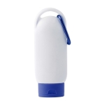 Zonnebrandcrème SPF 30 met karabijnhaak en bijpassende dop 60ml kleur ultramarijn blauw eerste weergave