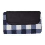 Kleurrijk geruit picknickkleed bedrukken 150 g/m2 Caly kleur ultramarijn blauw eerste weergave