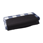 Kleurrijk geruit picknickkleed bedrukken 150 g/m2 Caly kleur ultramarijn blauw tweede weergave