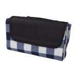 Kleurrijk geruit picknickkleed bedrukken 150 g/m2 Caly kleur ultramarijn blauw derde weergave